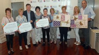 Imagen La Diputación entrega los premios del concurso de las Aulas de Manualidades