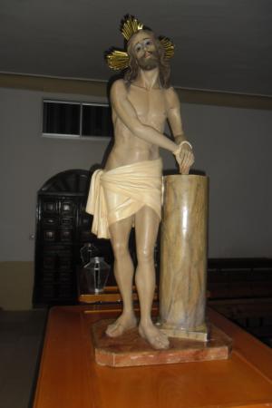 JESÚS ATADO A LA COLUMNA